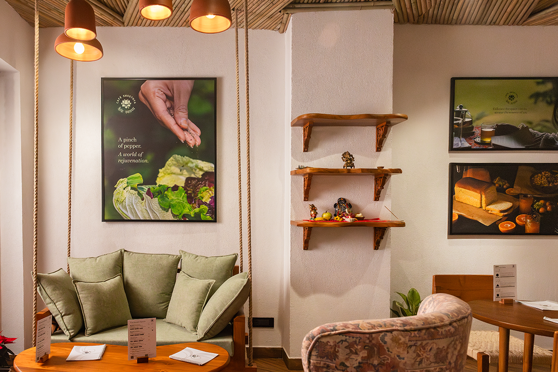 Feel Refreshed with Every Sip at Our Ayurveda-Inspired Tea Café