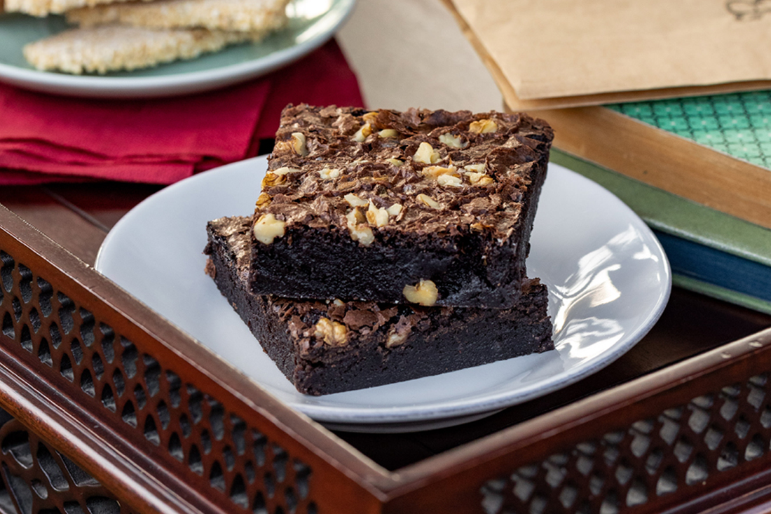 Café Swasthya's Ragi Walnut Brownies: A  Masterpiece of Nutritious Ingredients and Exquisite Flavors