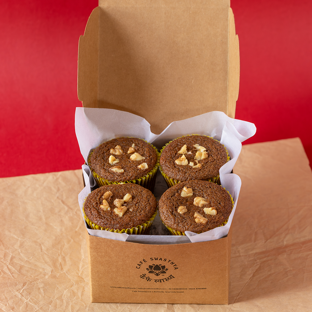 Gluten Free Banana Walnut Muffin