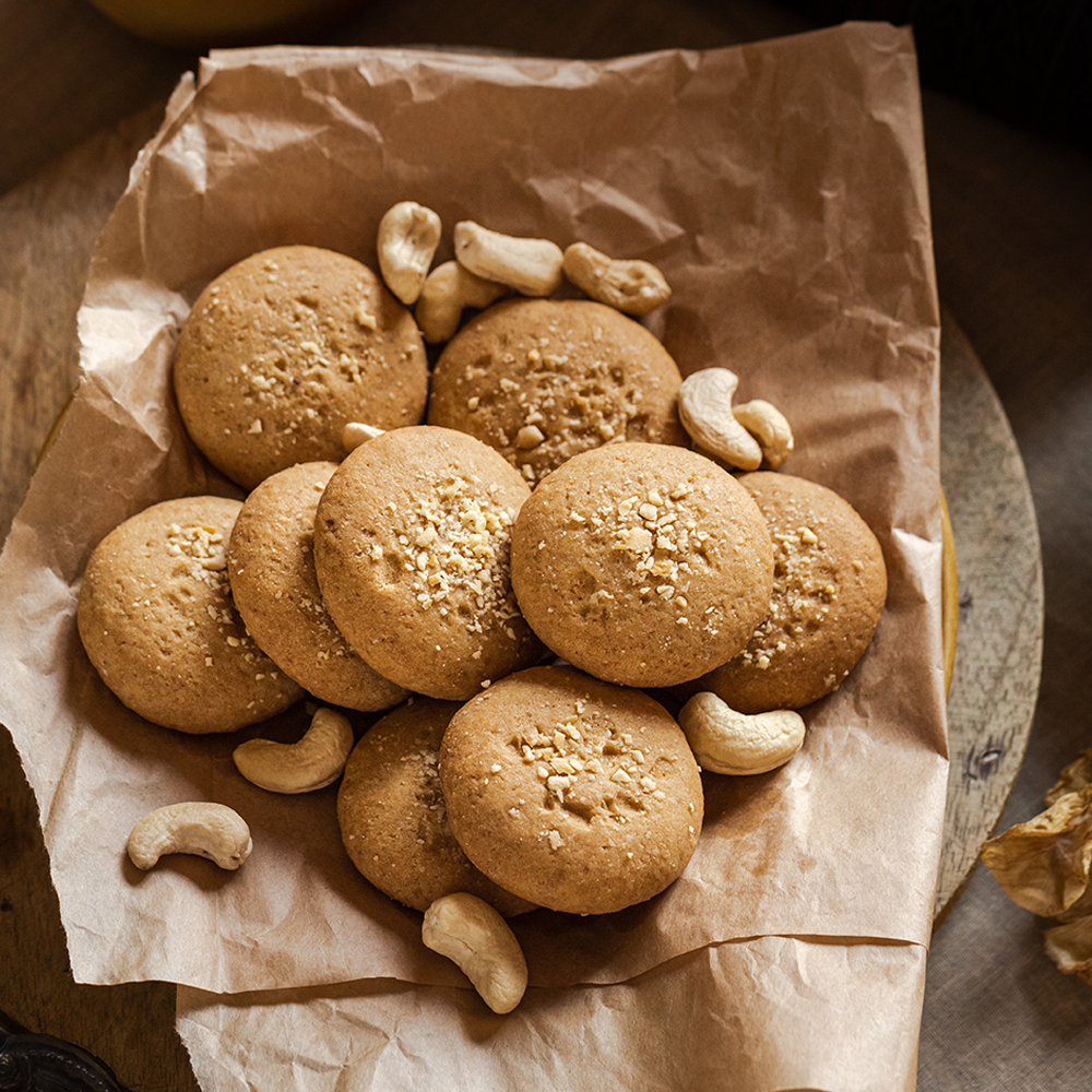 Cashew Nut Butter Cookies