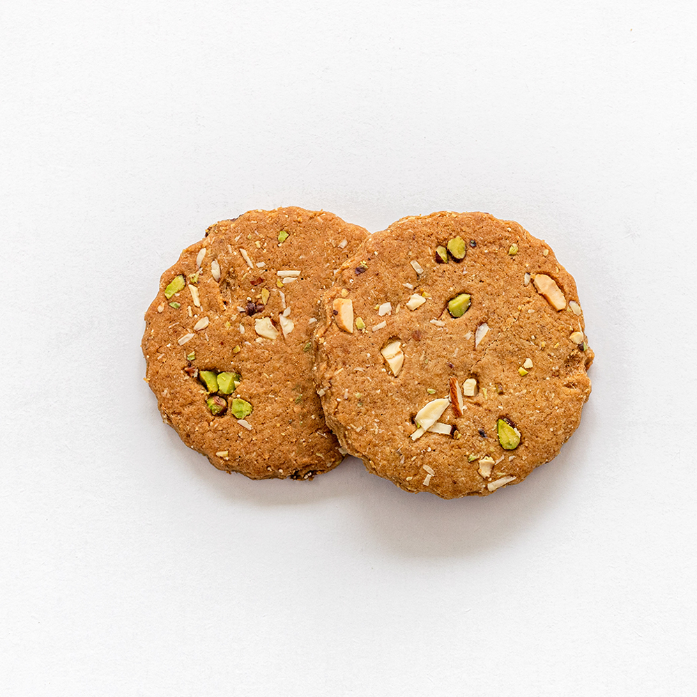 Anjeer Pista Cookies