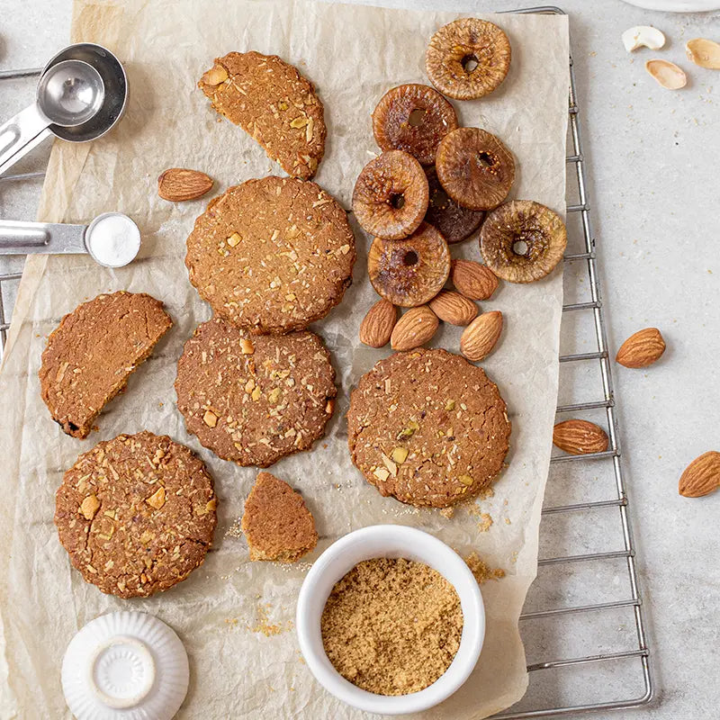 Anjeer Pista Cookies